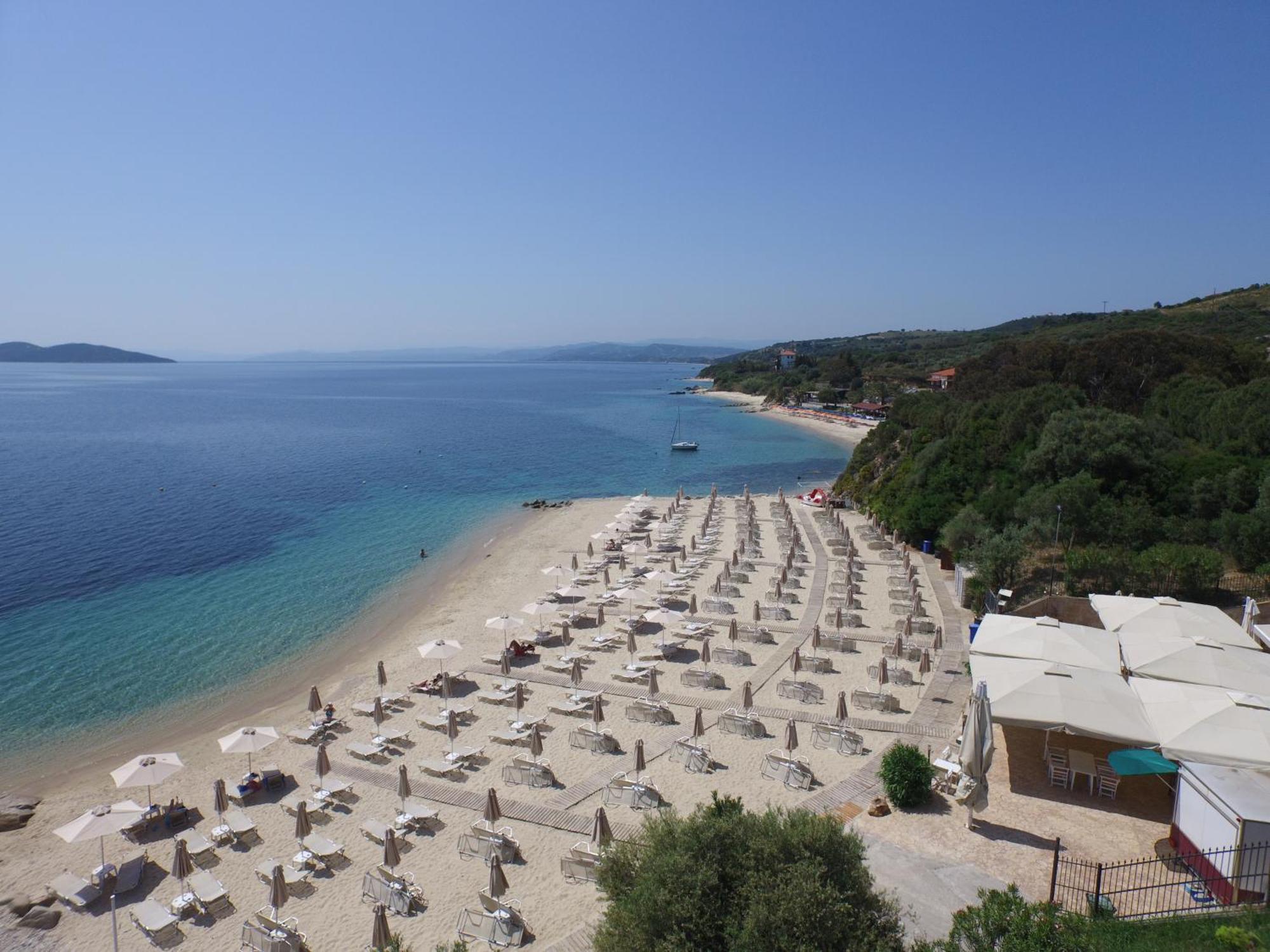 Aristoteles Holiday Hotel And Spa Ouranoupoli Exterior foto
