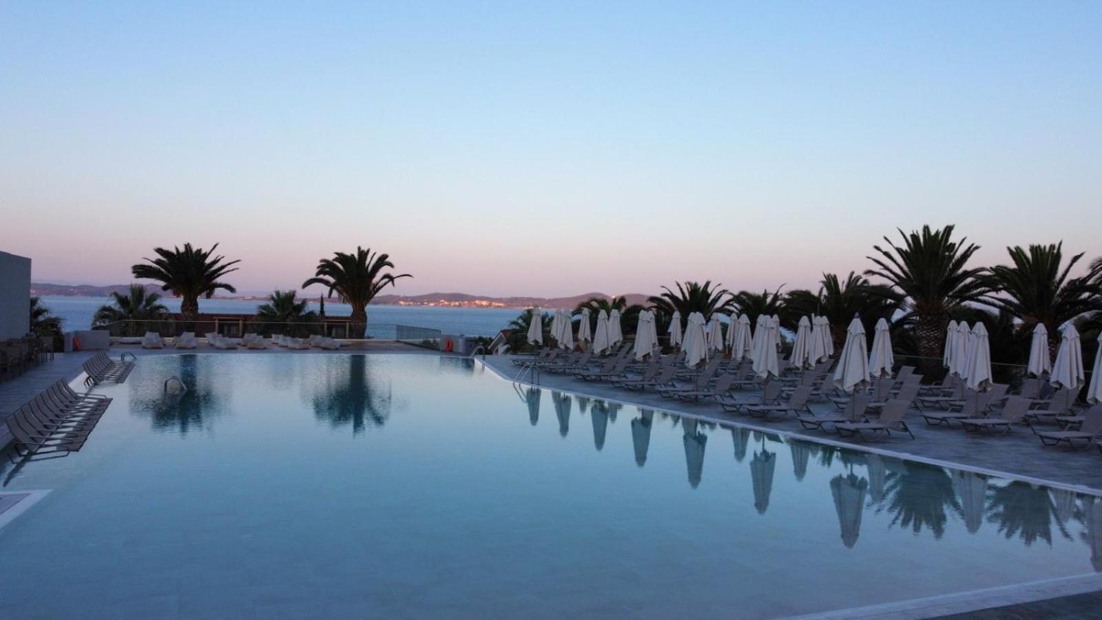 Aristoteles Holiday Hotel And Spa Ouranoupoli Exterior foto