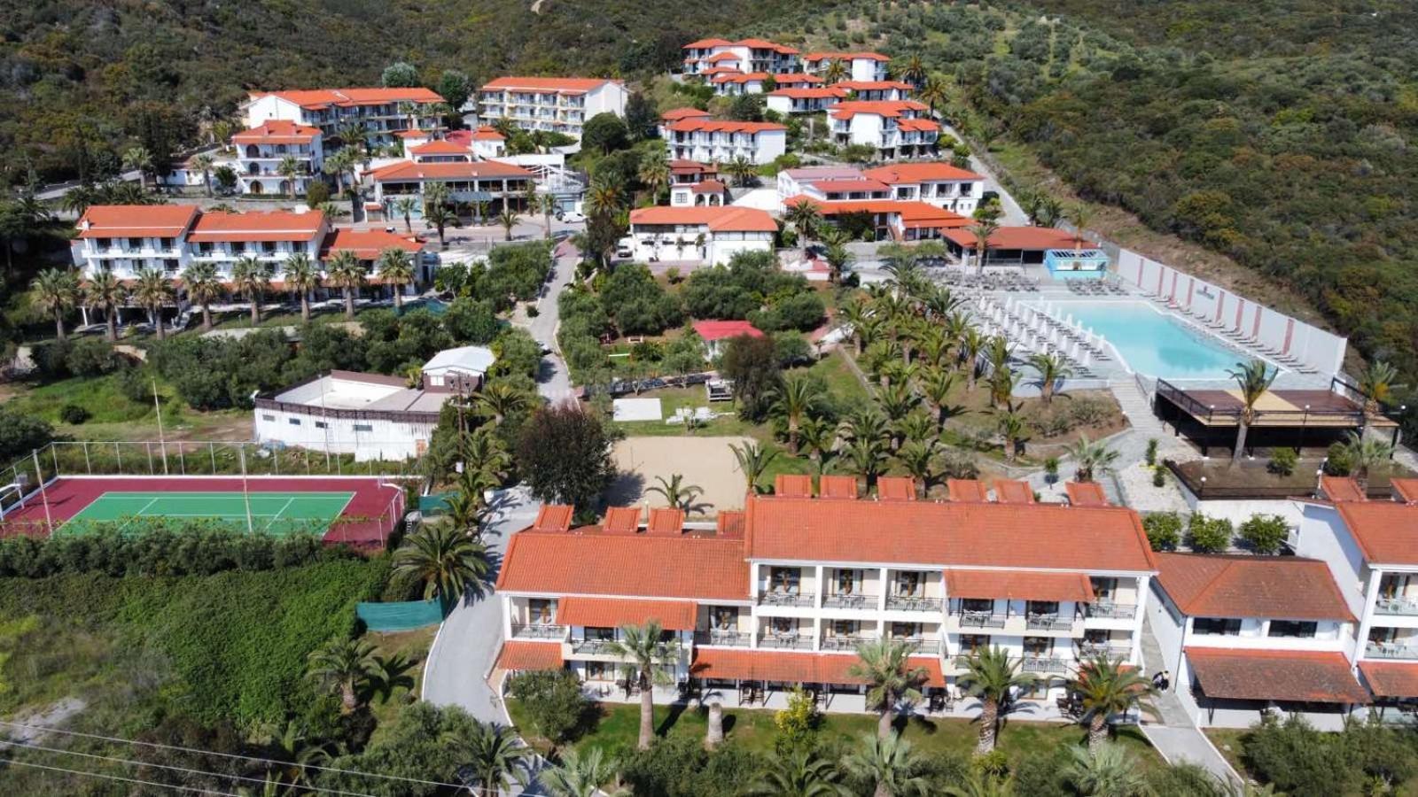 Aristoteles Holiday Hotel And Spa Ouranoupoli Exterior foto