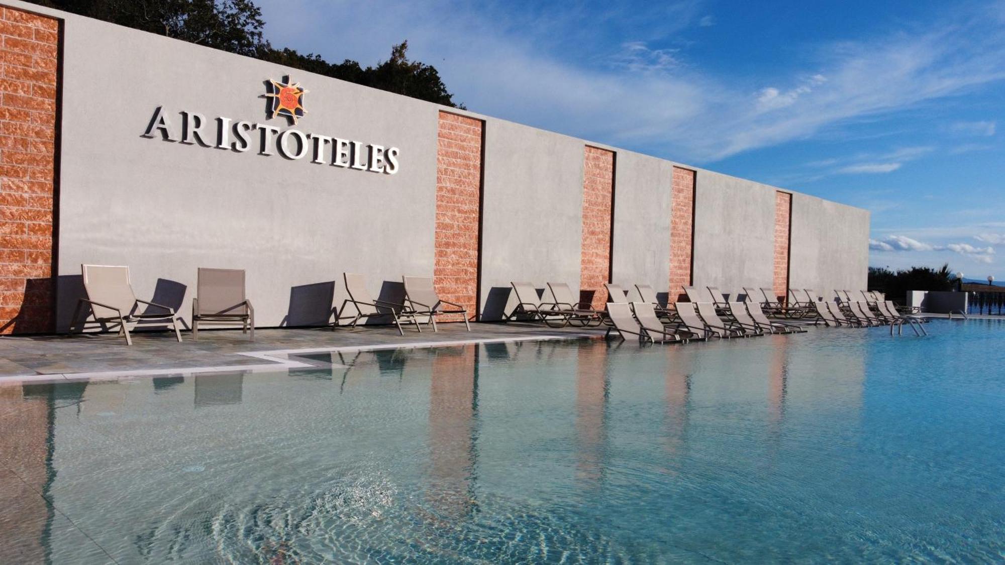 Aristoteles Holiday Hotel And Spa Ouranoupoli Exterior foto